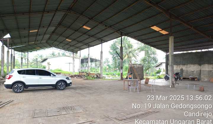 Jual / Sewa Tanah dan Gudang di Pinggir Jalan Raya Daerah Ungaran Barat 1