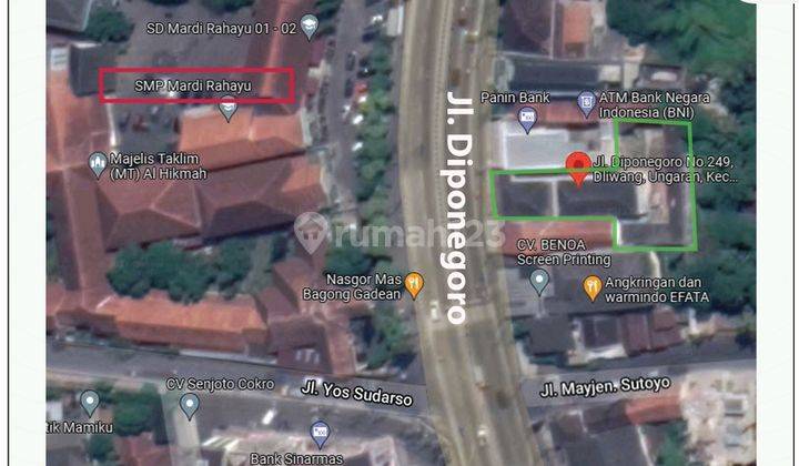 Dijual ruko jalan diponegoro ungaran 5