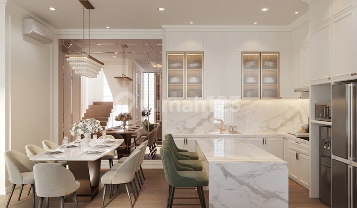 For Sale Newly Built 4-Storey House 8 X 15 Area in Muara Karang Fully Furnished Neat. 2