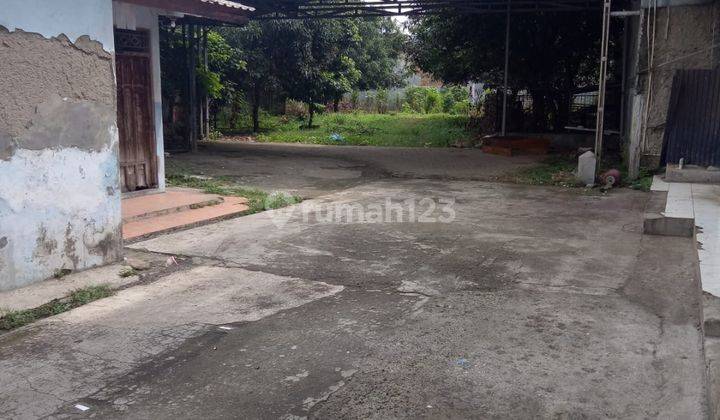 Disewakan kavling tanah jalan Prambanan Tangerang luas 1721 sqm cocok untuk usaha bengkel mini market  2