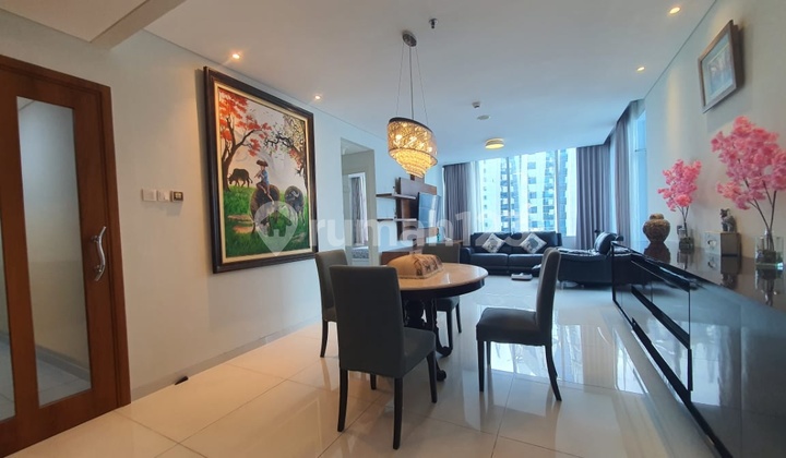 Disewa Apartemen Regatta Pantai Mutiara Tower London 3 Kamar Full Furnished Super Rapih 1
