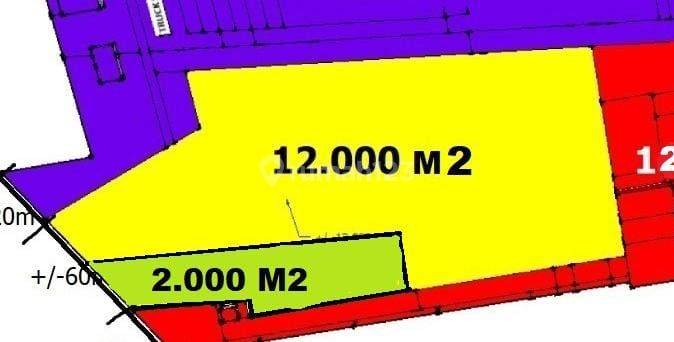 Dijual Cepat Tanah Untuk Gudang di Pasar Kemis 1