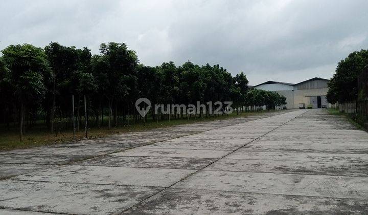 Dijual Cepat Pabrik Aktif Strategis di Cikupa 2