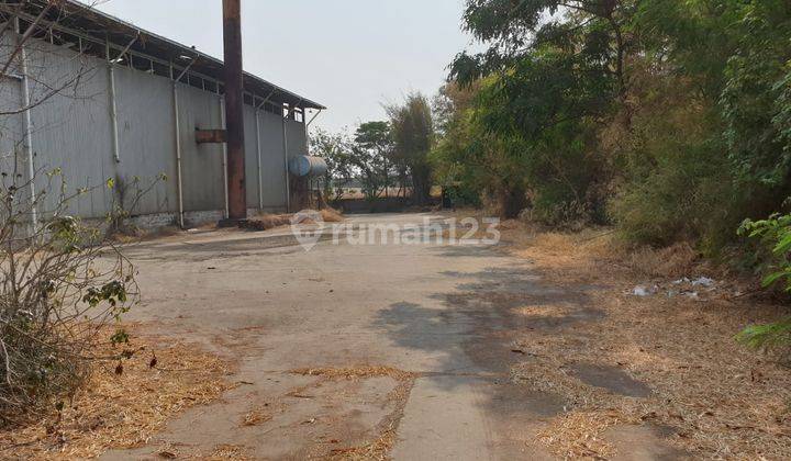 Dijual Gudang Hitung Tanah 8 Hektar Jakarta Utara Jalan Protokol 2