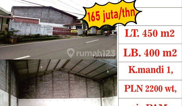 Gudang di Daerah Gajahmungkur, Semarang Selatan 1