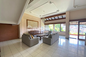 FOR SALE  EXCLUSIVE  HOUSE WITH FULL JEPARA TEAK INTERIOR  MOUNTAIN ATMOSPHERE OF SETIABUDI  INTENDED FOR OFFICE OR OFFICIAL RESIDENCE 2