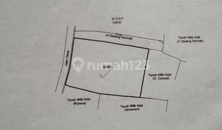 Dijual Cepat! Tanah lokasi strategis di Cisarua, Lembang 2