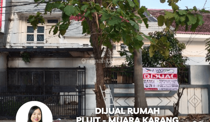 Rumah Tua Hitung Kavling Dijual di Pluit Karang 2