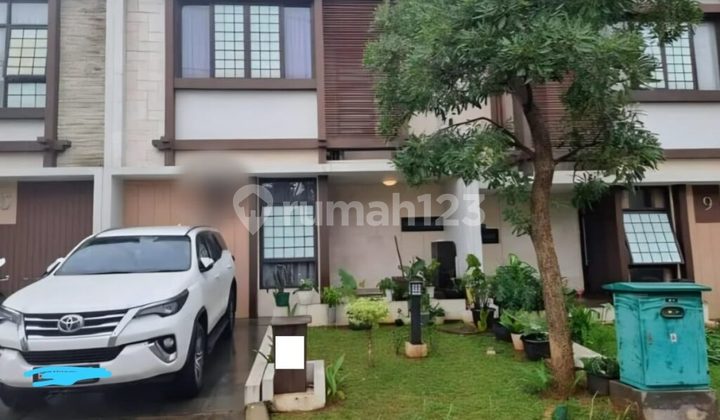 Rumah Cluster 2 Lantai Semifinal Furnished di Patio Residence Lippo Cikarang