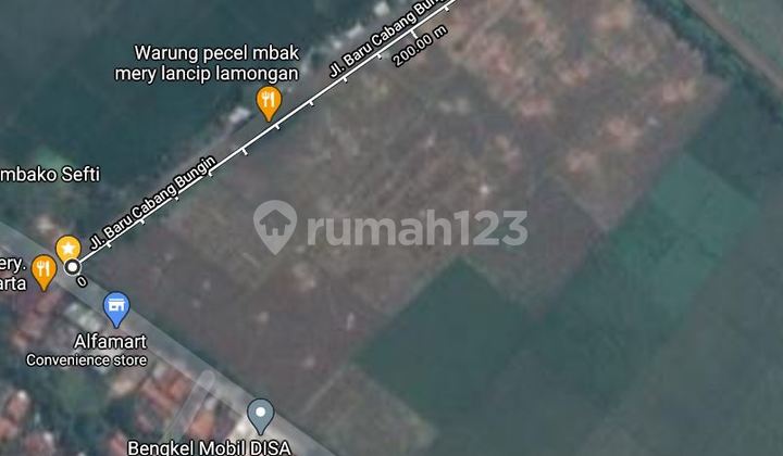 Tanah Dijual di Jln Raya Cabangbungin Kabupaten Bekasi