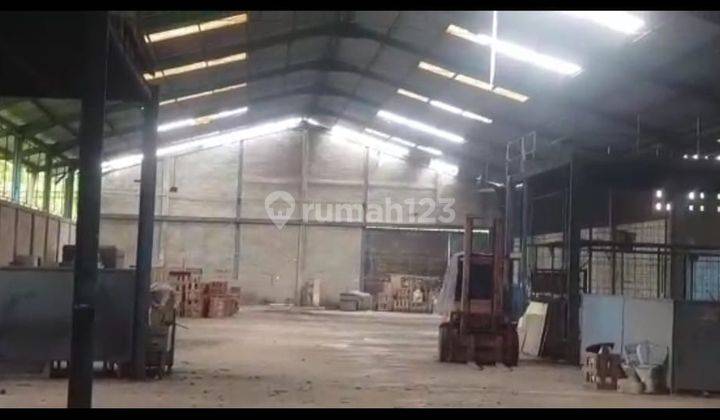 Dijual Cepat Tanah Luas Plus Gudang di Raya Cileungsi Jonggol 2