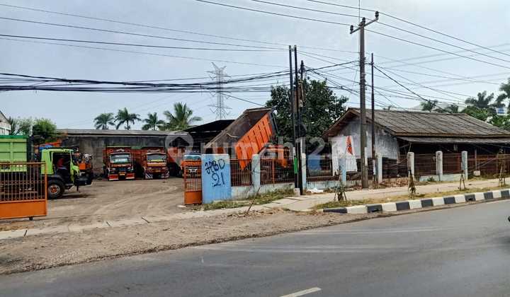 Dijual Tanah Pinggir Jalan Citarik Raya Lemah Abang Cikarang