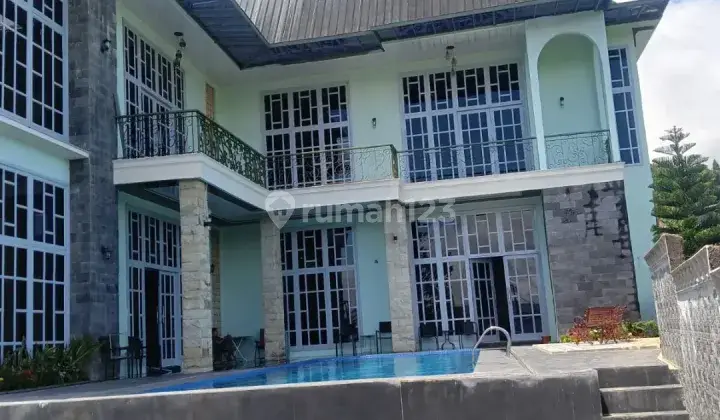 Sewa villa murah mewah di puncak bogor kapasitas max 50 orang  5