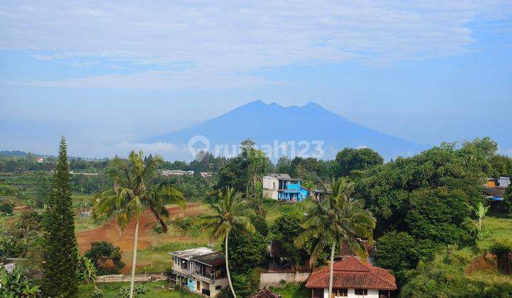 Tanah bonus 3 bangunan villa luas 1 hektar SHM puncak, bogor 1