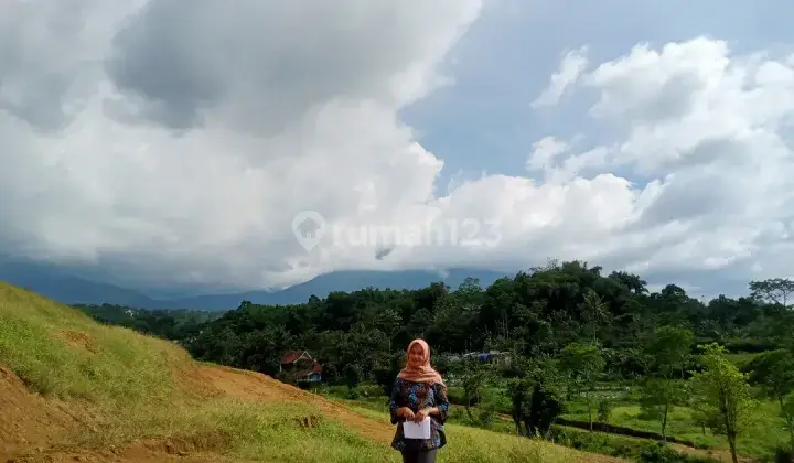 Tanah Cisarua puncak Bogor kawasan wisata free SHM  2