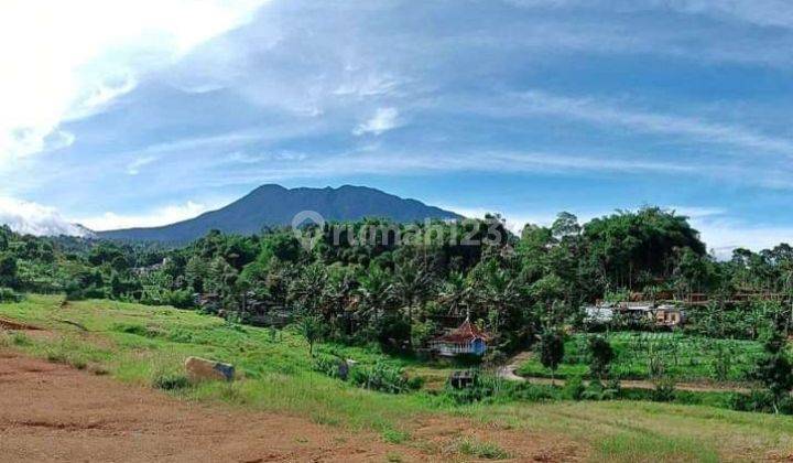 Tanah di Jalan alternatif cisarua puncak Bogor dekat safari 1