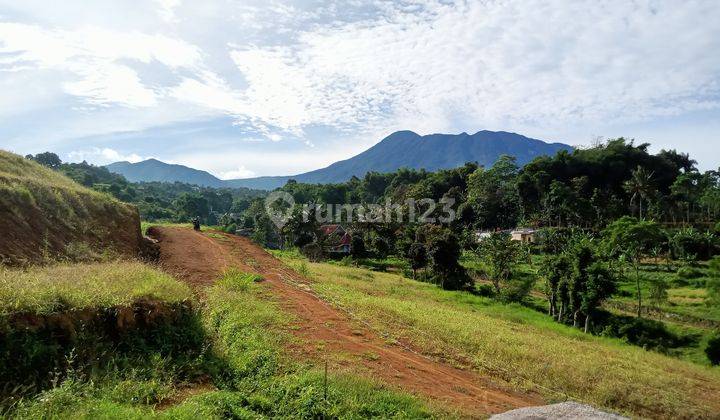 Tanah puncak Bogor luas 3000m² cocok untuk villa view alam 1