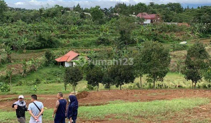 Tanah kontur 900mdpl di cisarua puncak Bogor 1700m²  2