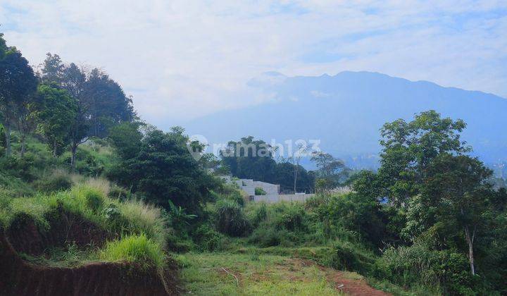 Tanah di megamendung puncak bogor 1500m² view gunung 2