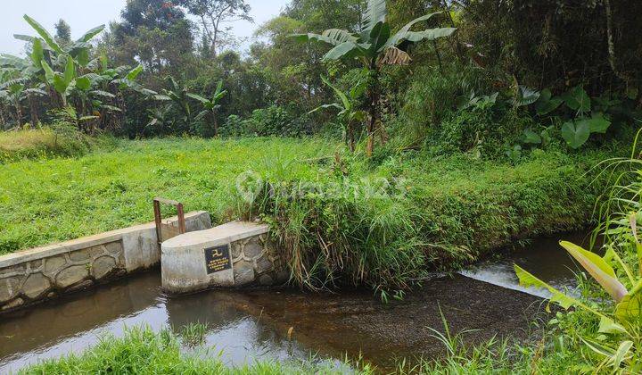 Tanah di cisarua puncak bogor luas 360m² dekat aliran sungai 2