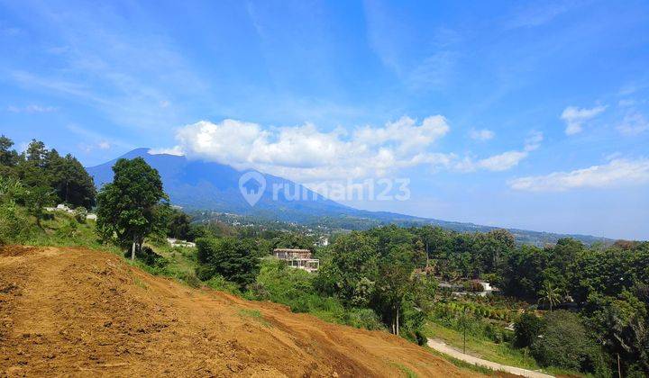 Tanah murah puncak bogor luas 1121m² berkontur 1