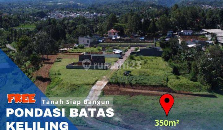 Tanah di jual di puncak bogor Free Pondasi Batas Keliling 1