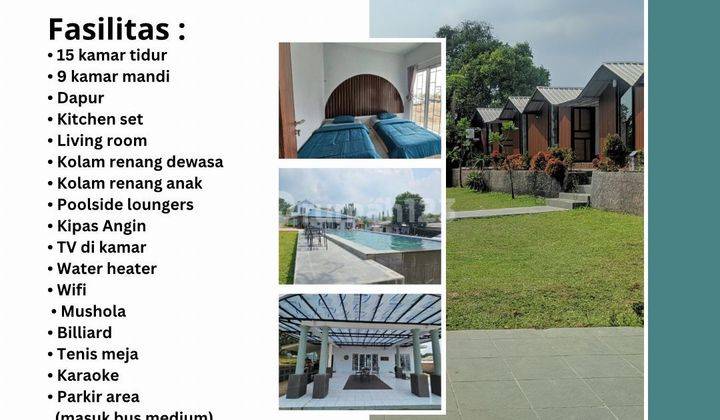 Villa Di Sewakan Di Puncak Bogor 15 Kamar 1