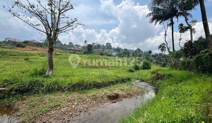 Tanah 400m2 Di Puncak Bogor Dekat Aliran Air 