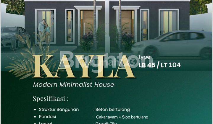 Rumah Modern Cicilan Mulai 3,6 Jt/Bulan Di Balikpapan 1