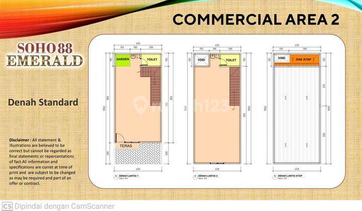 Ruko diJual 3 Lantai di Telukpucung dekat Summarecon Bekasi strategis 8