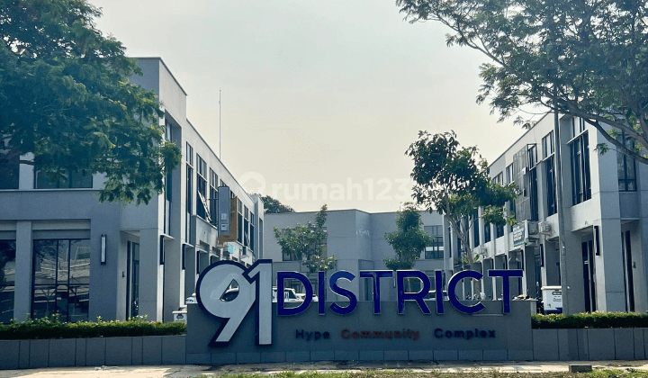 Ruko 91 District Bsd 3Lt 4x8 Lokasi Strategis,dekat Ice Bsd, Aeo 1