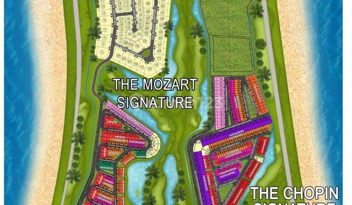 Cluster Chopin Signature 3Lt 10x20 3+1KT Rumah di Golf Island PIK 2