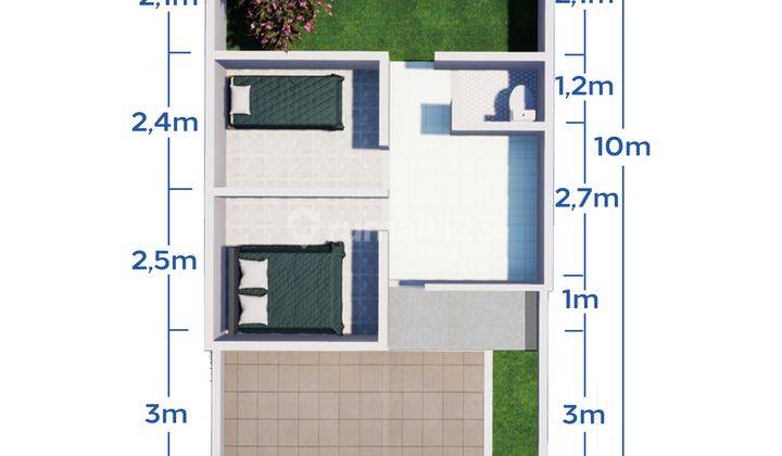 Rumah Subsidi Murah Lokasi di Dekat Madiun 2