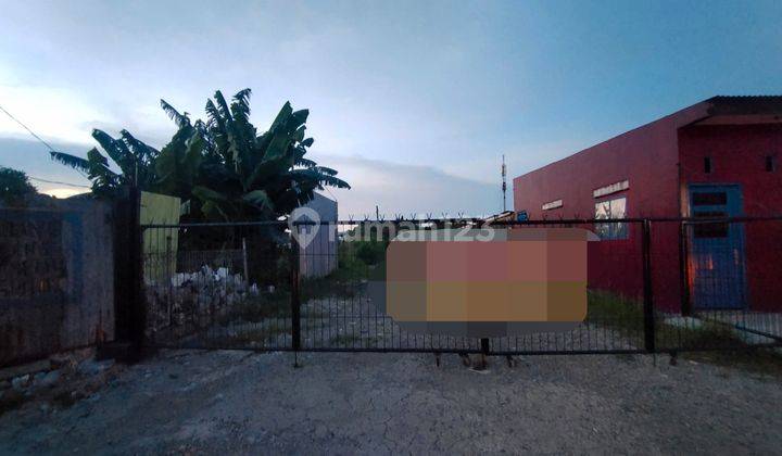 Disewakan tanah + bangunan siap pakai,cocok untuk pool mobil dll,di Marunda,Tarumajaya Bekasi  1
