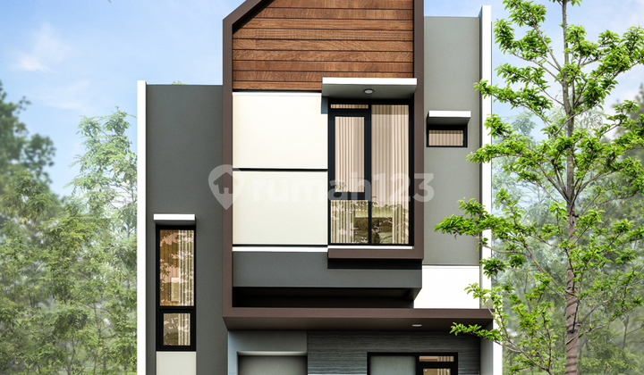 Terlaris!!! Rumah 2 Lantai Cicilan 4 Jutaan di Dalam Kawasan Hijau 210 Hektar Dekat Tol & Stasiun Serpong Bsd