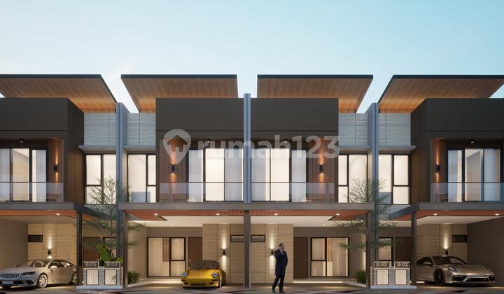 rumah one gate system 1 M an dekat Mall MRT & Tol Lebak bulus jakarta selatan