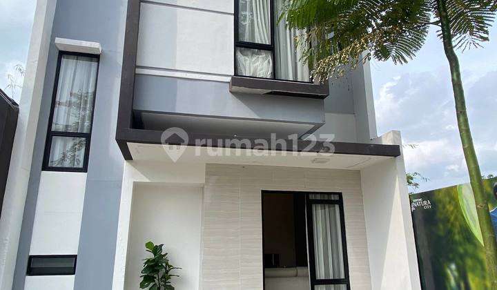 Rumah 2 Lantai Cicilan 4 Jutaan Dp 0% Free Biaya Biaya High Ceiling di Dalam Kawasan Hijau 210 Hektar Dekat Tol & Stasiun KRL Serpong Bsdfree