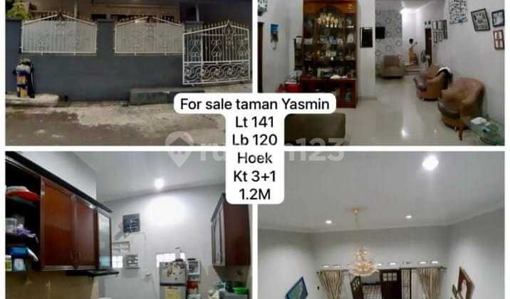 1.5-STORY HOUSE IN PERUM TAMAN YASMIN III, BOGOR 1