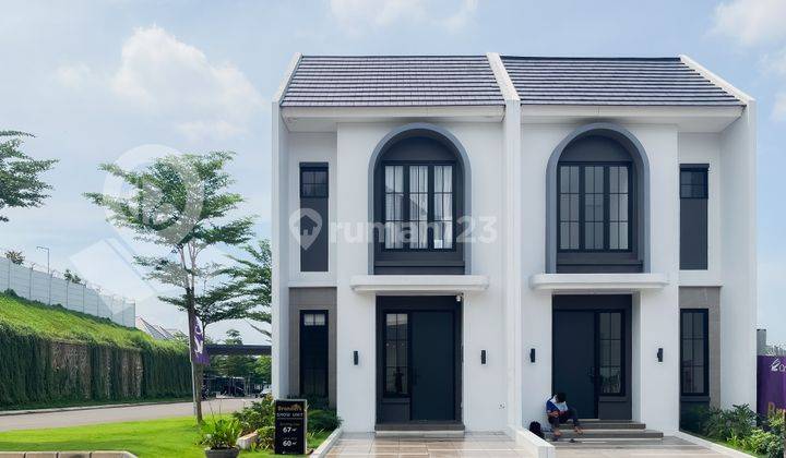 Rumah 2 Lantai Terbaru Mewah Modern 5min Stasiun Lrt Cibubur 1