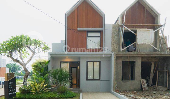 Rumah Ekslusif 2 Lantai Konsep Resort Bali Di Bogor 1