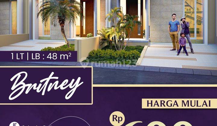Di Jual Rumah Mewah Cluster Minimalis Lokasi Dekat Area Kantor 1
