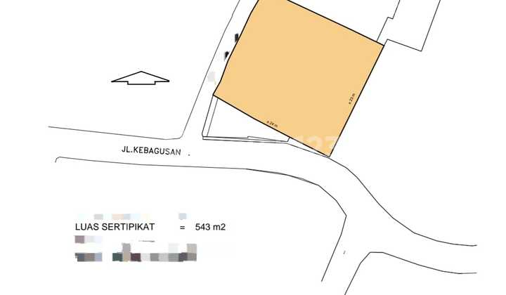 Dijual Tanah Luas Lokasi di Pasar Minggu Jakarta Selatan  2