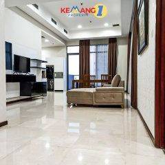 ruang keluarga apartemen private lift senopati penthouse
