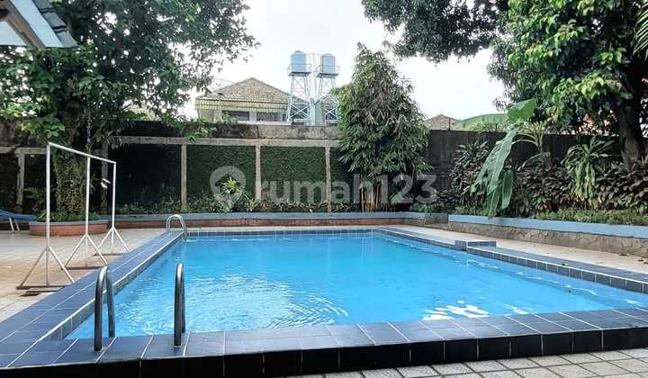 Rumah Halaman Luas Kemang Timur Cocok Usaha SHM Ada Pool 2363 M2