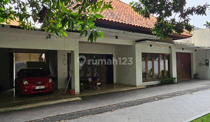 Rumah aeri 1 lantai di panglima polim kebayoran baru jalan lebar 1