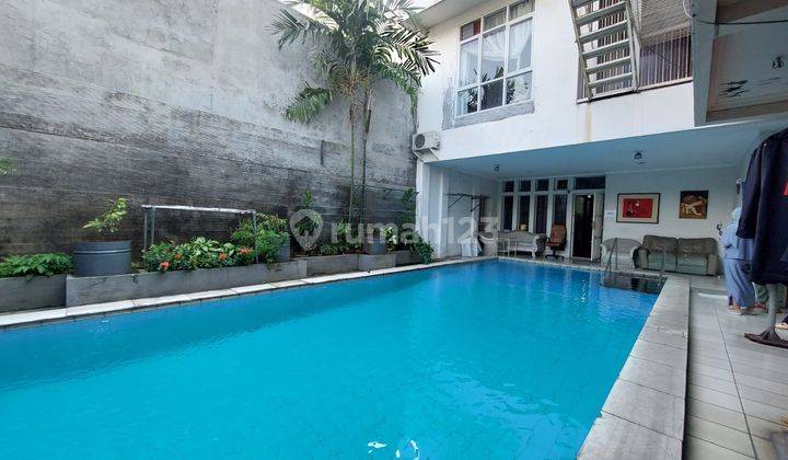 Rumah Dan Tempat Usaha di Bangka Raya, Jakarta Selatan Ada Pool 1