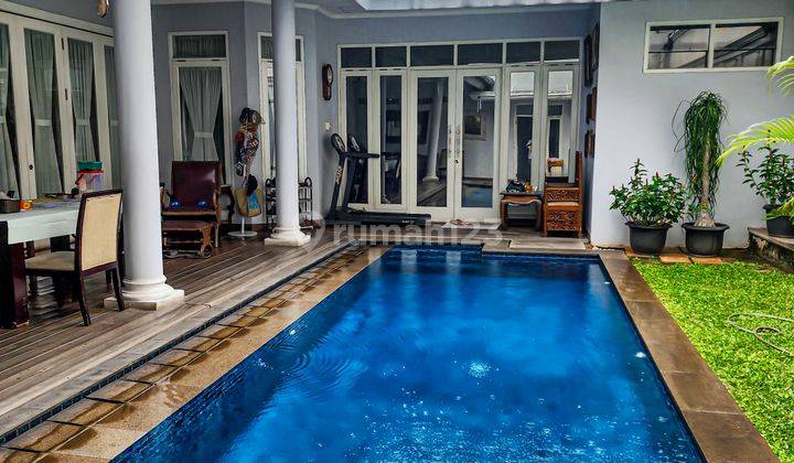 Rumah 1 Lantai Di Cipete Kebayoran Baru Lokasi Bagus Ada Pool Shm 2