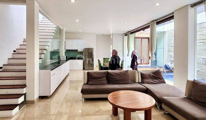 Rumah Modern Minimalis Pejaten Kemang Private Pool Siap Huni  Shm 2