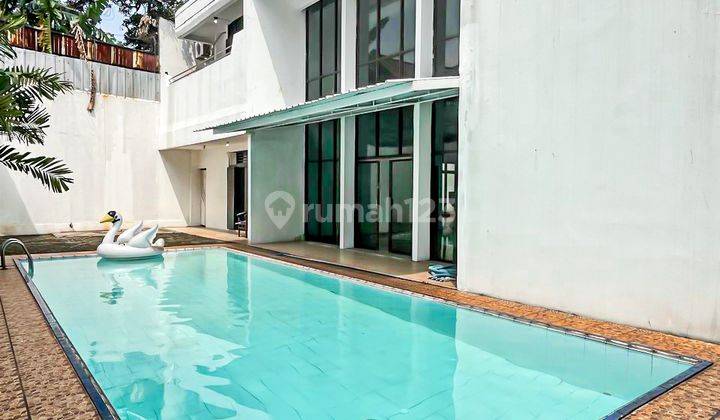 Rumah 2 Lantai Mewah Di Bangka Kemang Jakarta Selatan Ada Pool 1