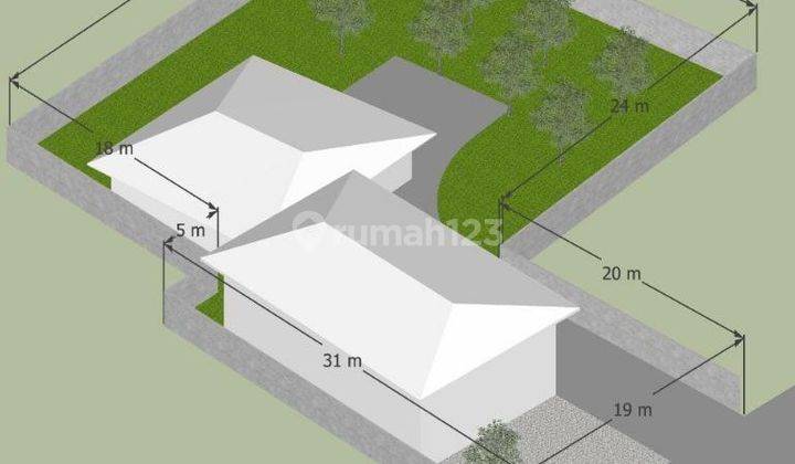 Rumah Zona Komersial di Kebayoran Lama Harga Dibawah Njop Shgb 2